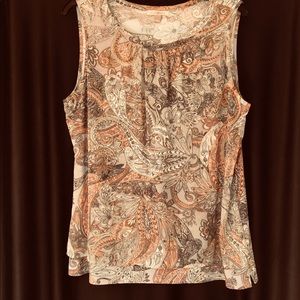 Chiffon Lined Printed Top